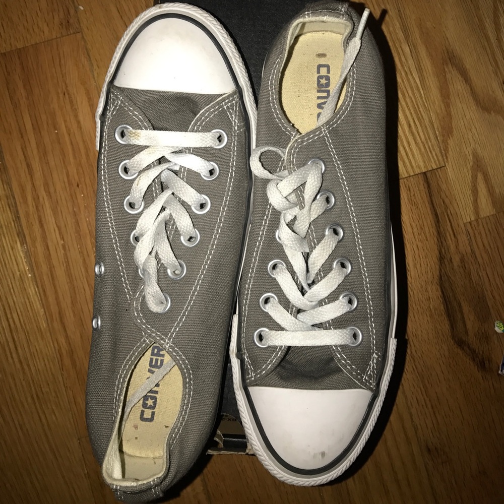 Gray Converses